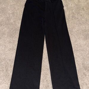 Classic Black Wide-Leg Pants